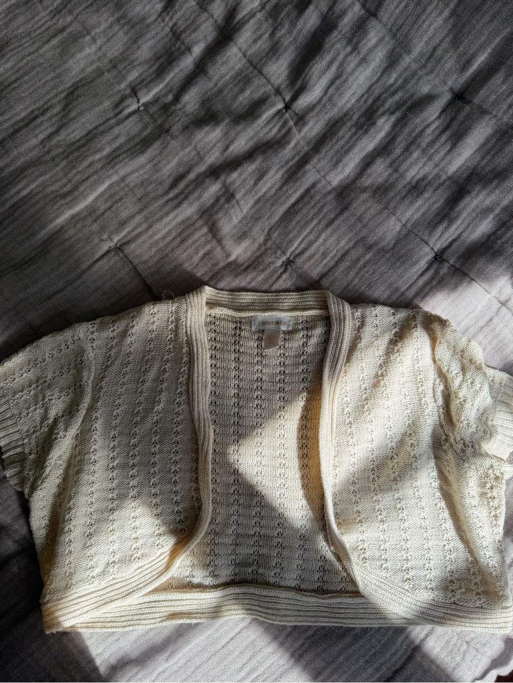 Limited Too Knit Bolero Sweater